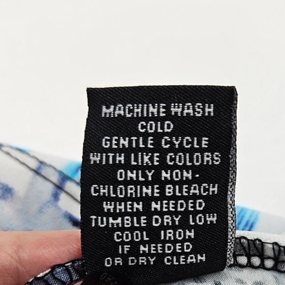 Premise Dresses Women's Long Sleeve Tie Dye Print Shift Dress Size L - Picture 7 of 7